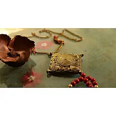 प्रभा ✺ Brass Necklace { 2 }
